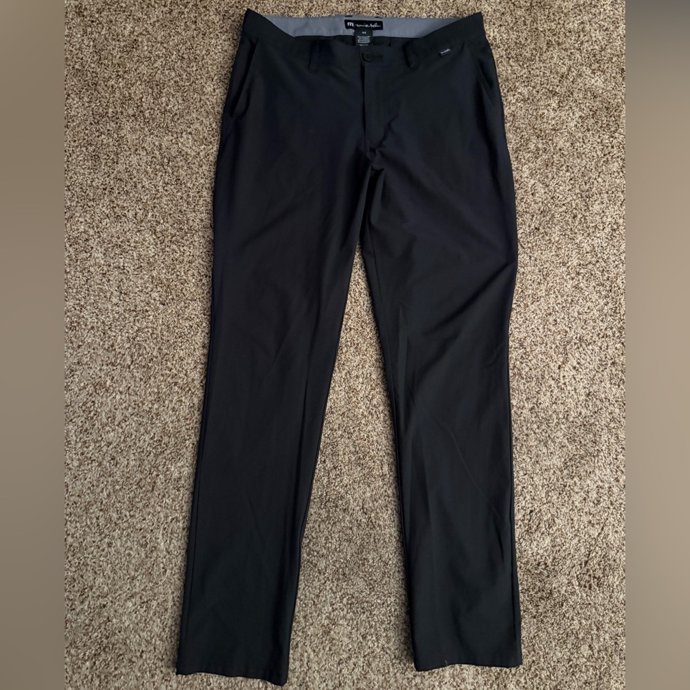 Travis Mathew Men's Classic Black Golf Pants